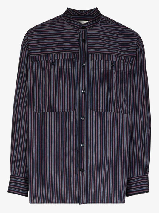 Taylori Striped Cotton Shirt