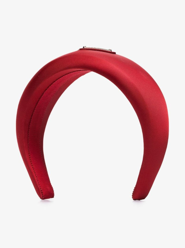 Logo-embellished Silk Headband