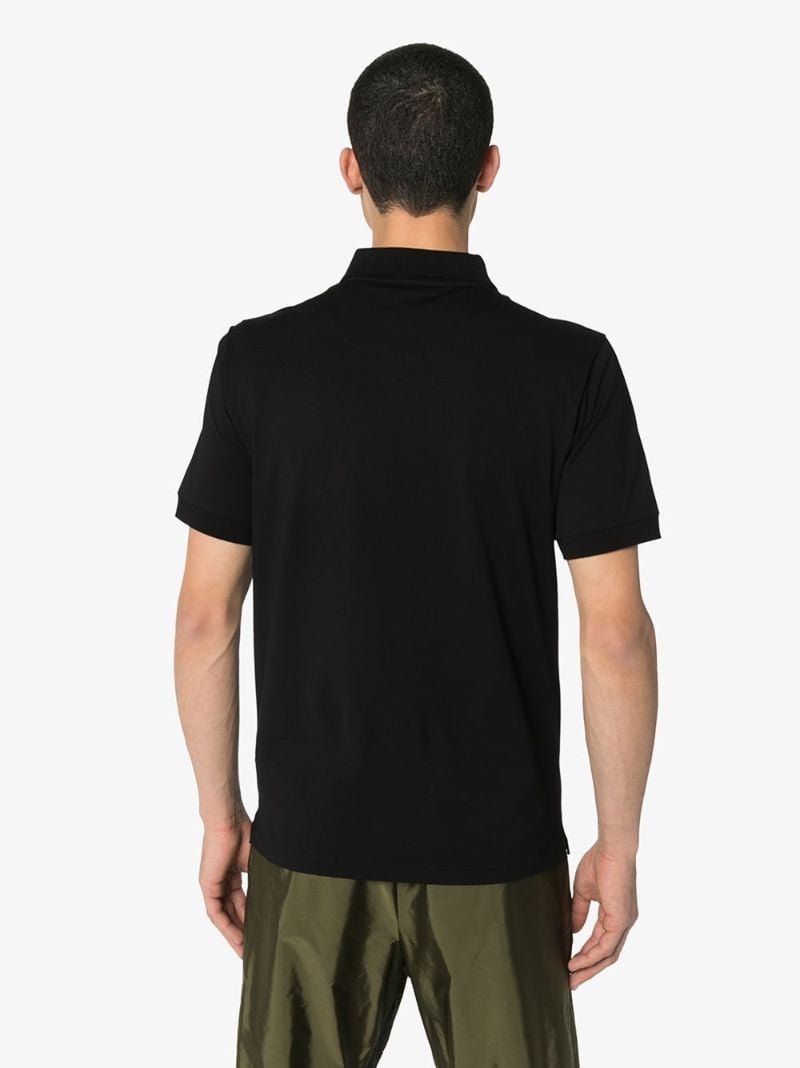 Nylon-panelled Stretch-cotton Polo Shirt