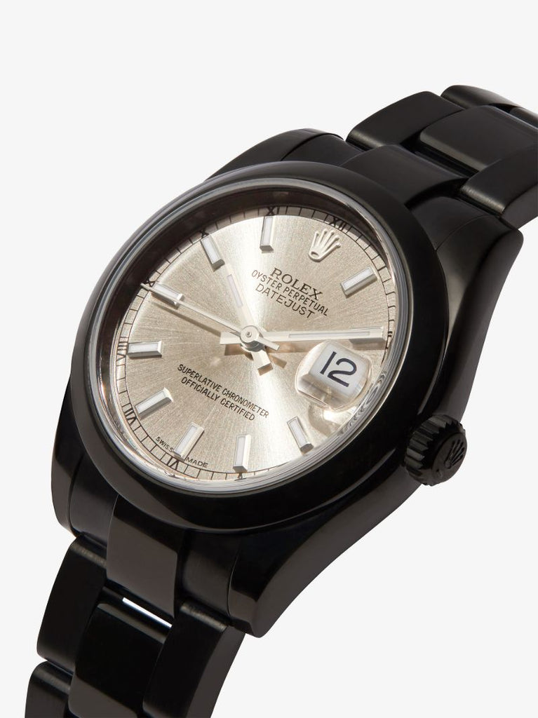 Customised Pre-owned Stainless Steel Rolex Datejust Watch