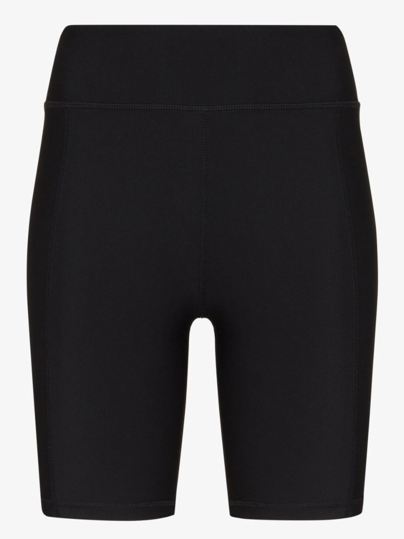 Black Matte Tech Spin Cycling Shorts