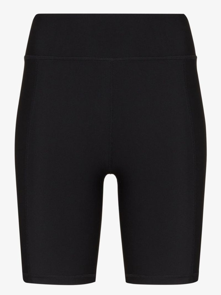 Black Matte Tech Spin Cycling Shorts