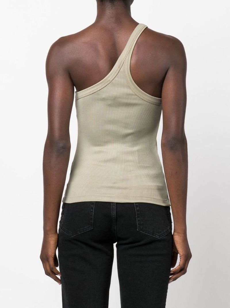 Green Ren One Shoulder Top