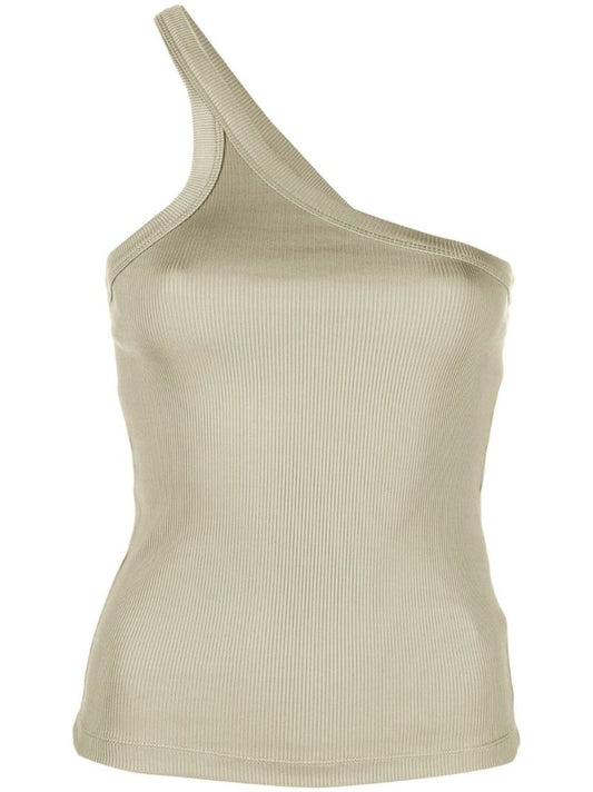 Green Ren One Shoulder Top