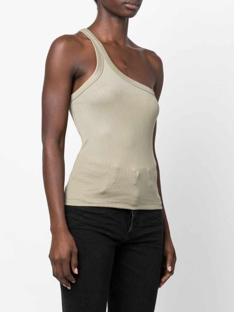 Green Ren One Shoulder Top