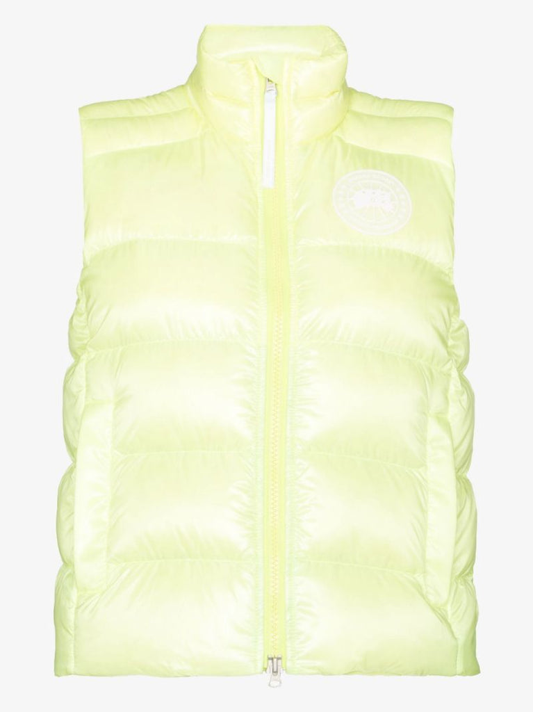 Yellow Cypress Quilted Gilet