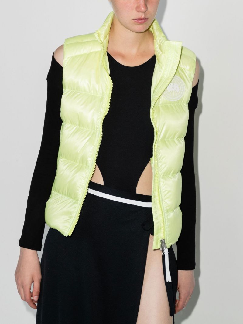 Yellow Cypress Quilted Gilet