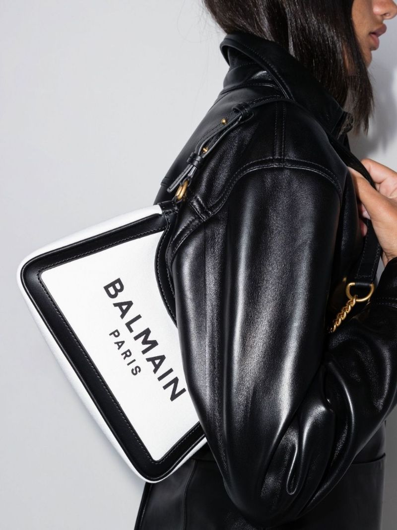 Neutral B-army Canvas Shoulder Bag