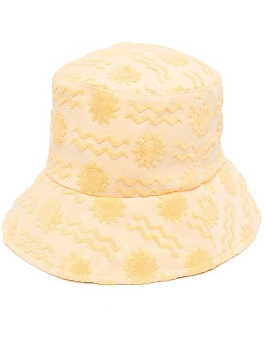 Yellow Summer of Sun Cotton Bucket Hat