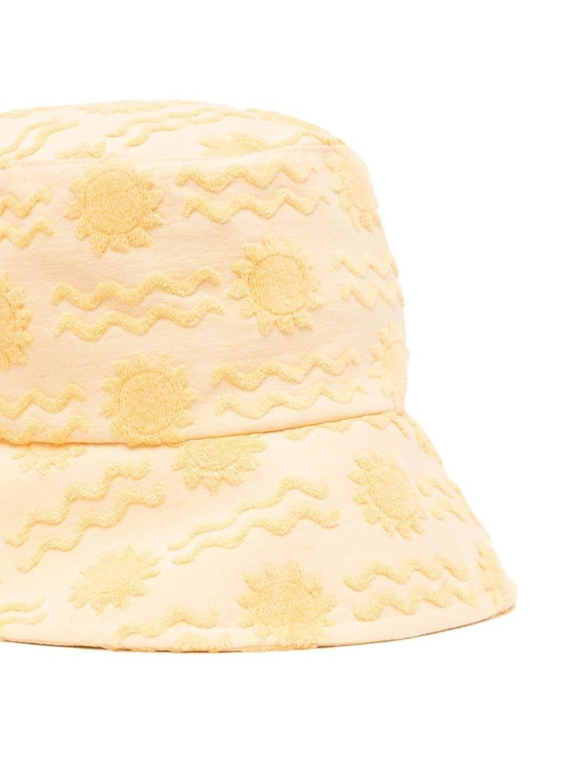 Yellow Summer of Sun Cotton Bucket Hat