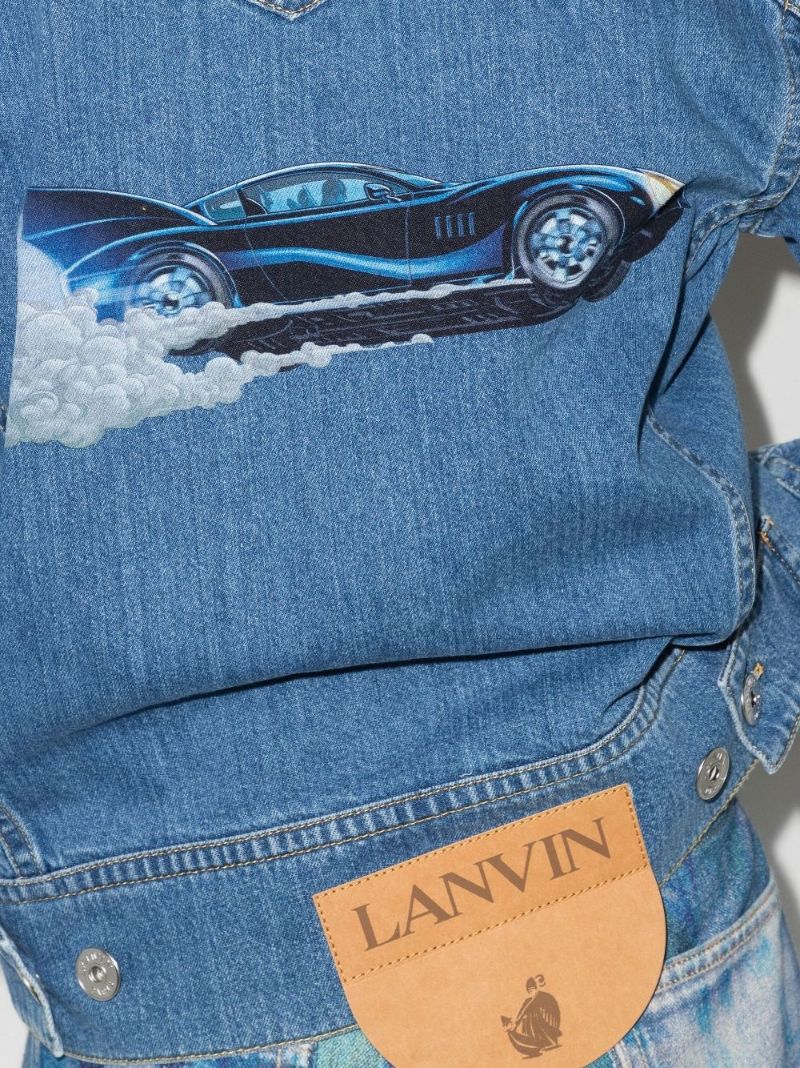 Blue Batman Denim Jacket