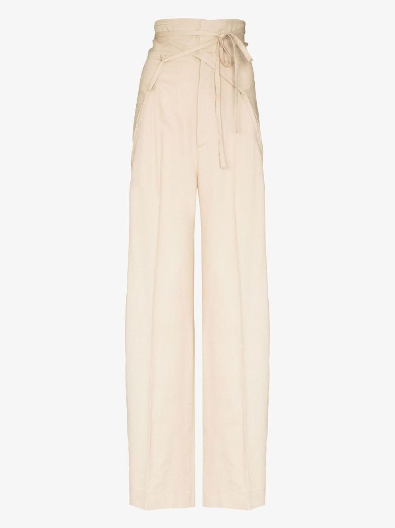Le Pantalon Novia High-waisted Trousers
