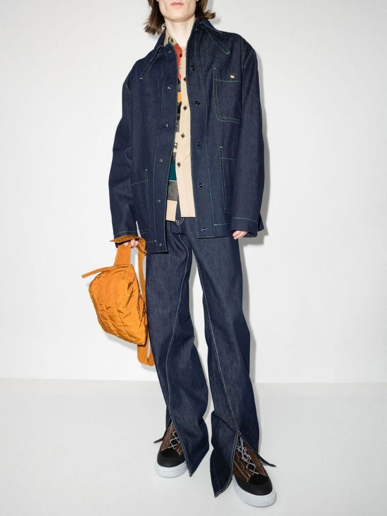 La Veste De NÃ_x0083_Â®mes Yelo Organic Cotton Denim Jacket