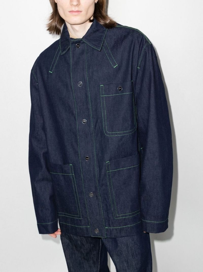 La Veste De NÃ_x0083_Â®mes Yelo Organic Cotton Denim Jacket