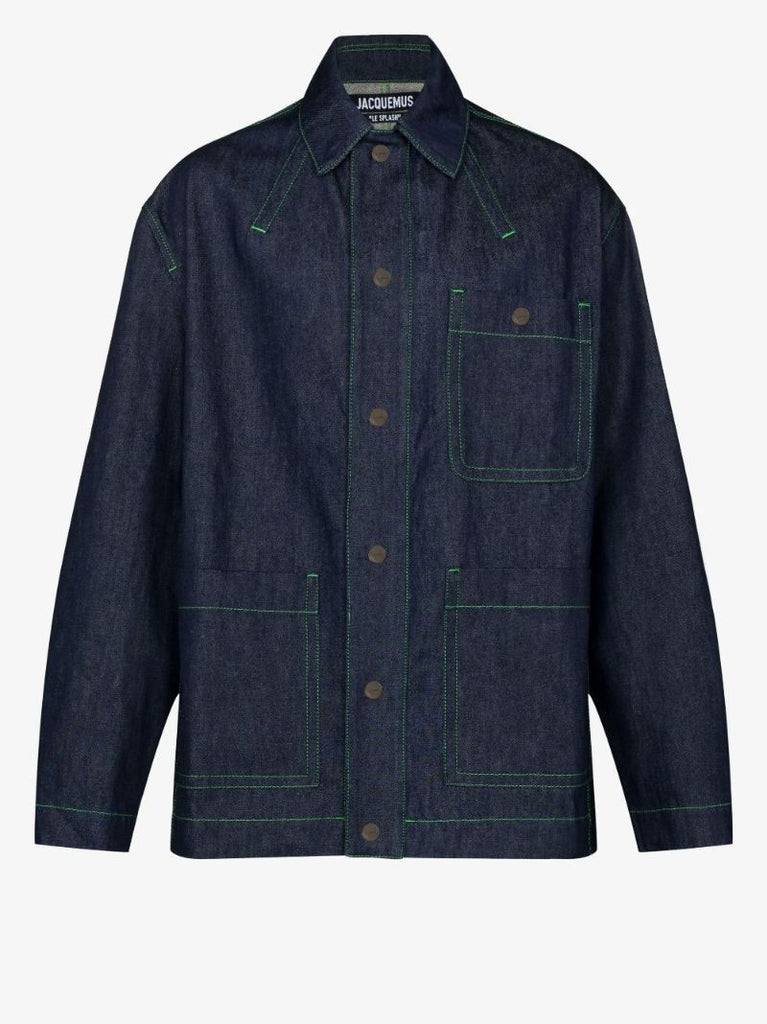 La Veste De NÃ_x0083_Â®mes Yelo Organic Cotton Denim Jacket