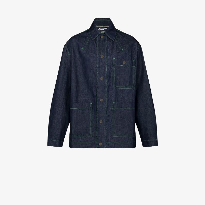 La Veste De NÃ_x0083_Â®mes Yelo Organic Cotton Denim Jacket