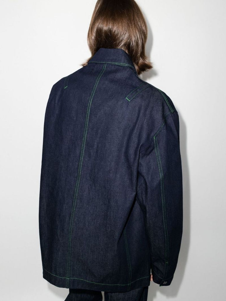 La Veste De NÃ_x0083_Â®mes Yelo Organic Cotton Denim Jacket