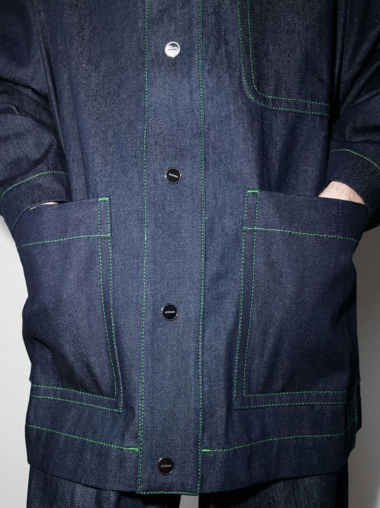 La Veste De NÃ_x0083_Â®mes Yelo Organic Cotton Denim Jacket