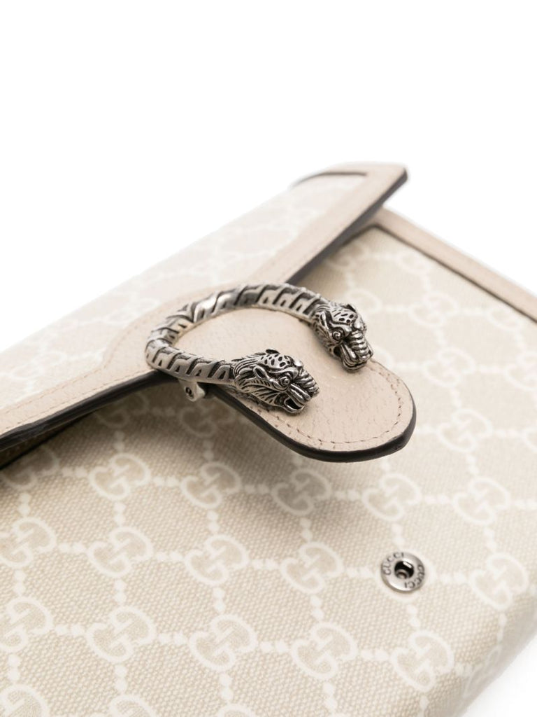 Neutral Dionysus Gg Supreme Super Mini Leather Shoulder Bag