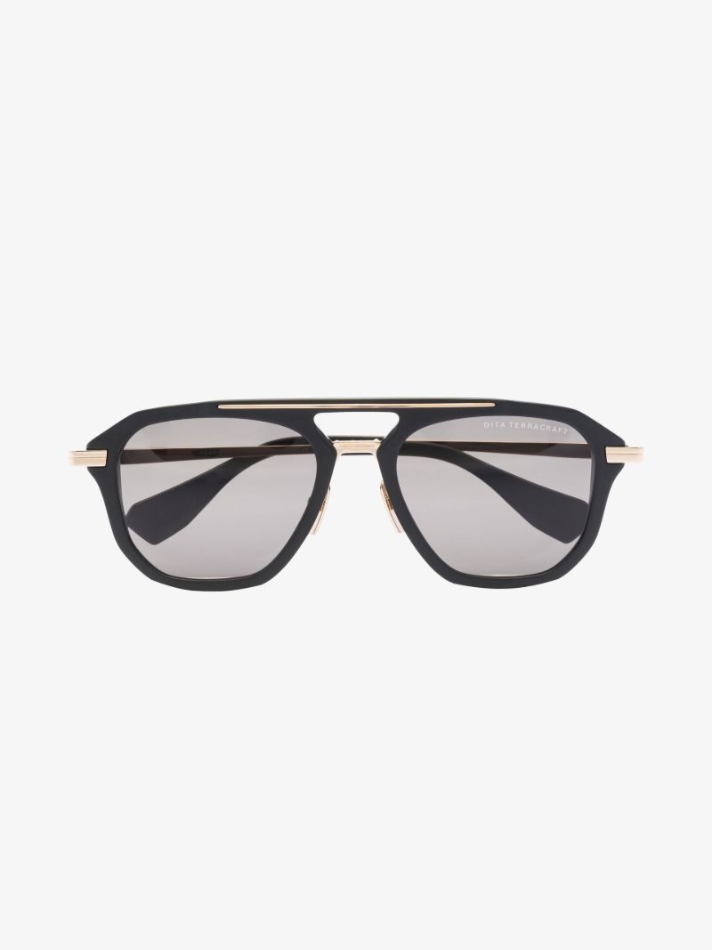 Black Terracraft Aviator-style Sunglasses