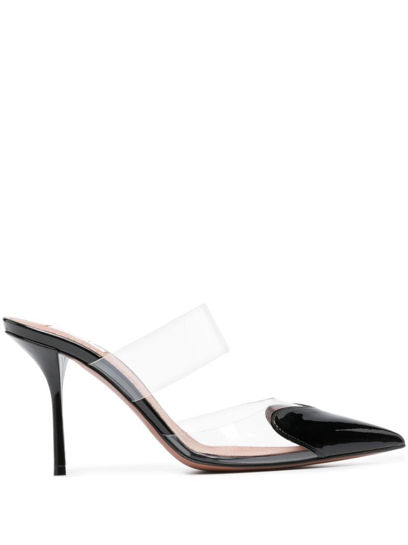 Black CÃ_x0085_â_x0080__x009c_ur 110 Patent Leather Mules
