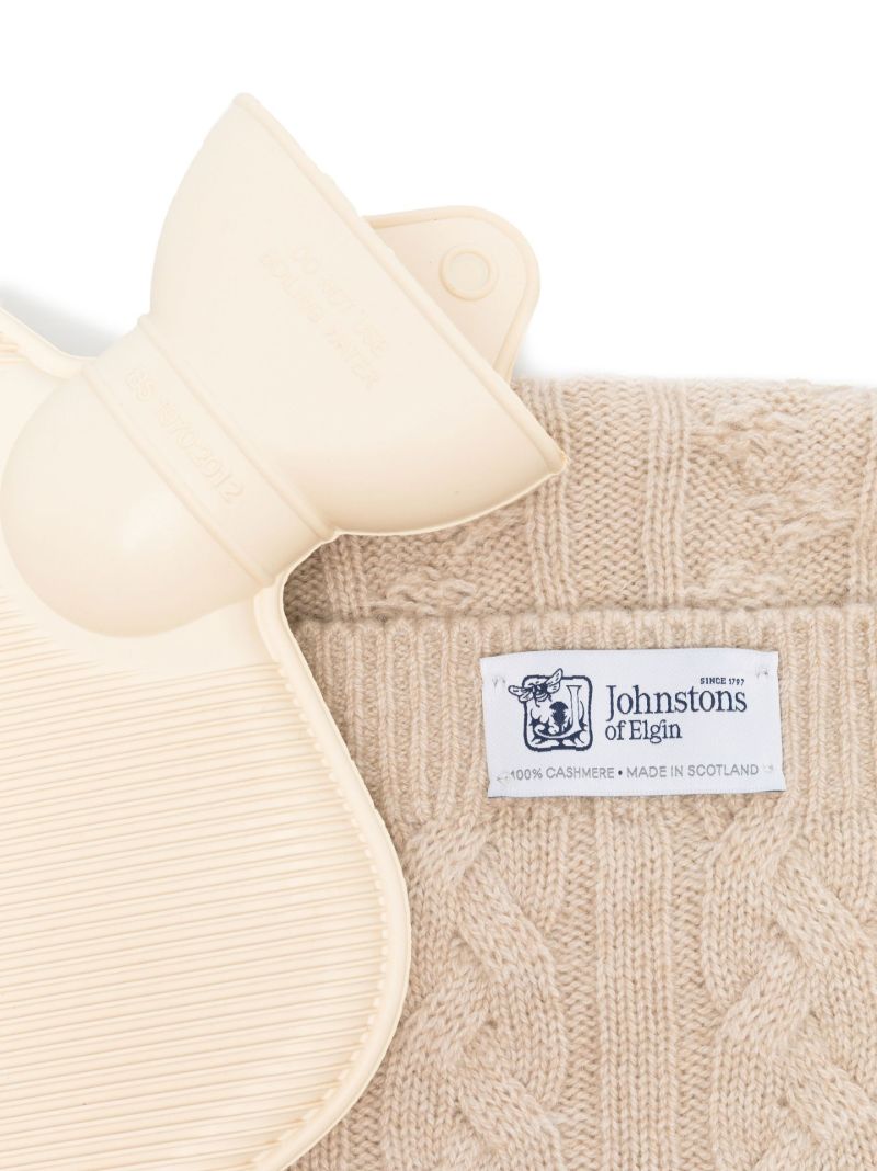 Neutral Cashmere Hot Water Bottle Cover