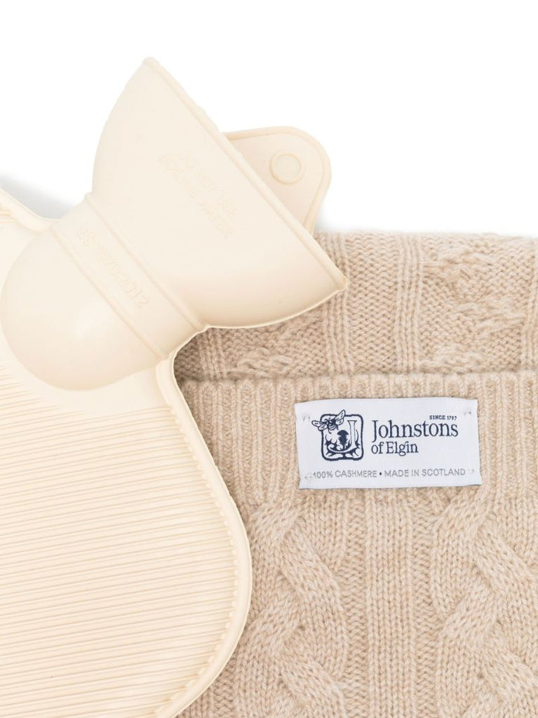 Neutral Cashmere Hot Water Bottle Cover