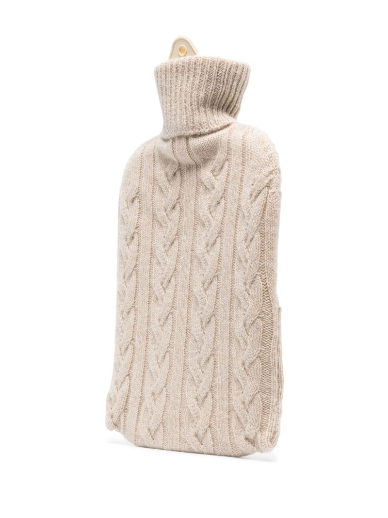 Neutral Cashmere Hot Water Bottle Cover