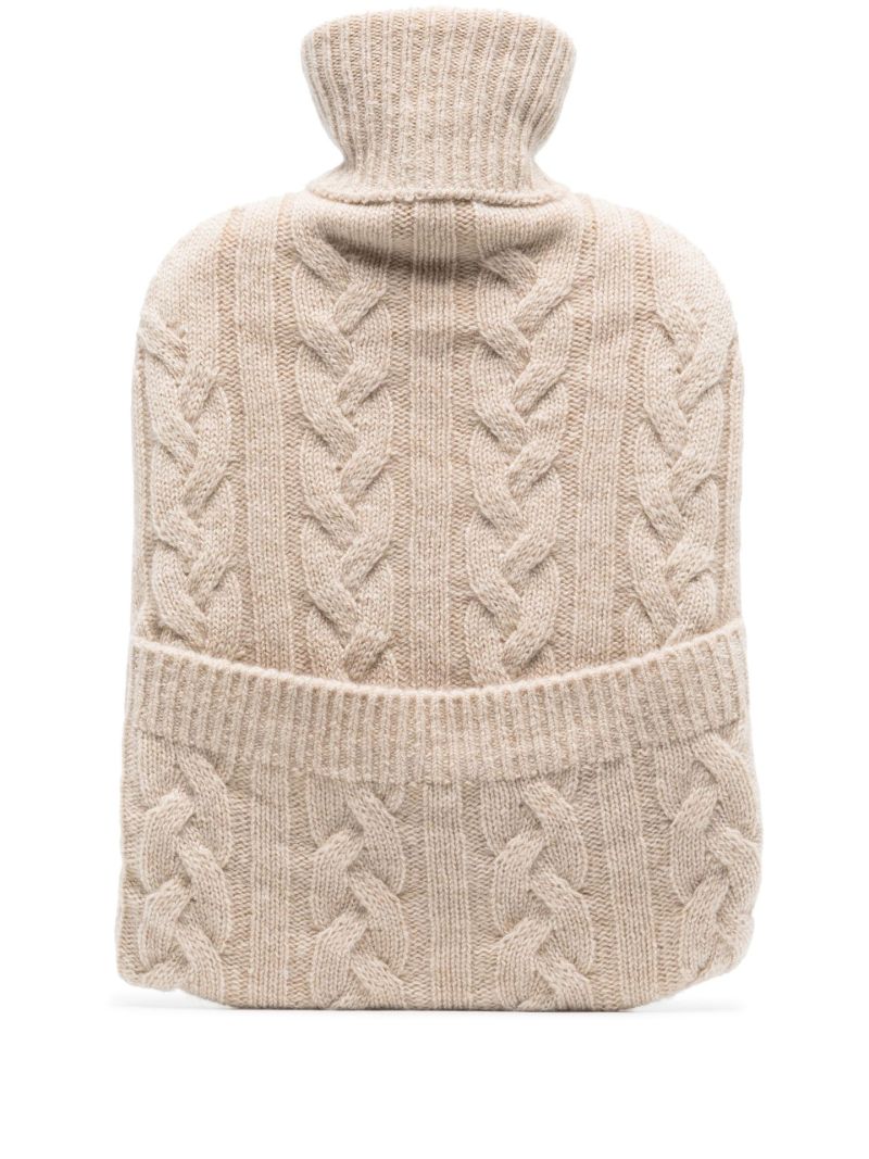 Neutral Cashmere Hot Water Bottle Cover