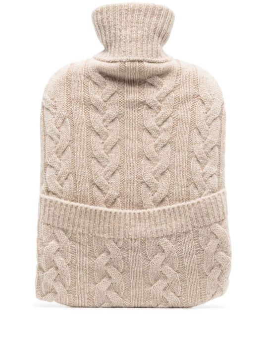 Neutral Cashmere Hot Water Bottle Cover
