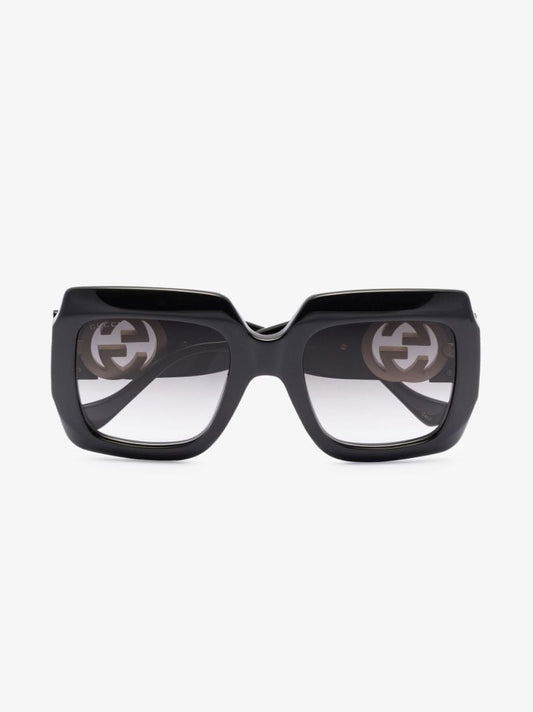 Black Oversized Square Sunglasses