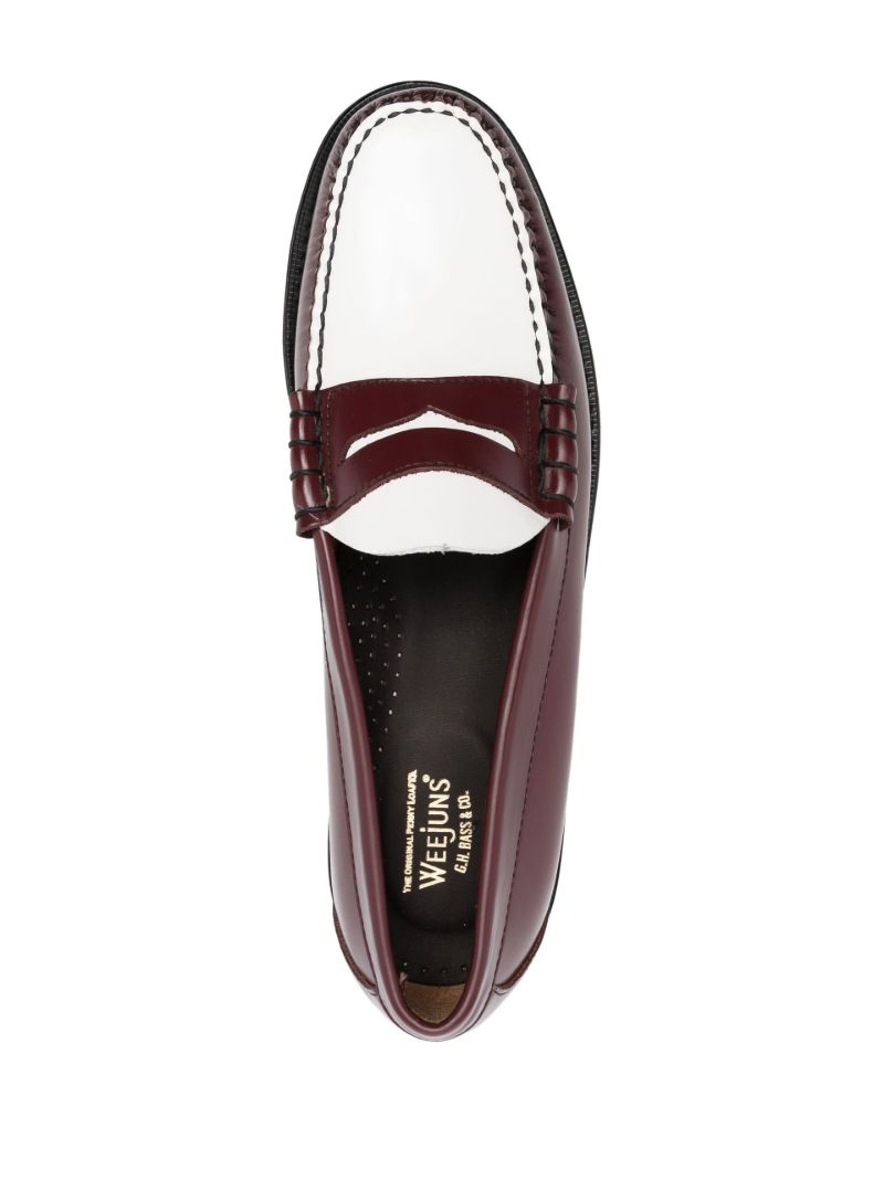 Red Heritage Larson Weejun Leather Loafers