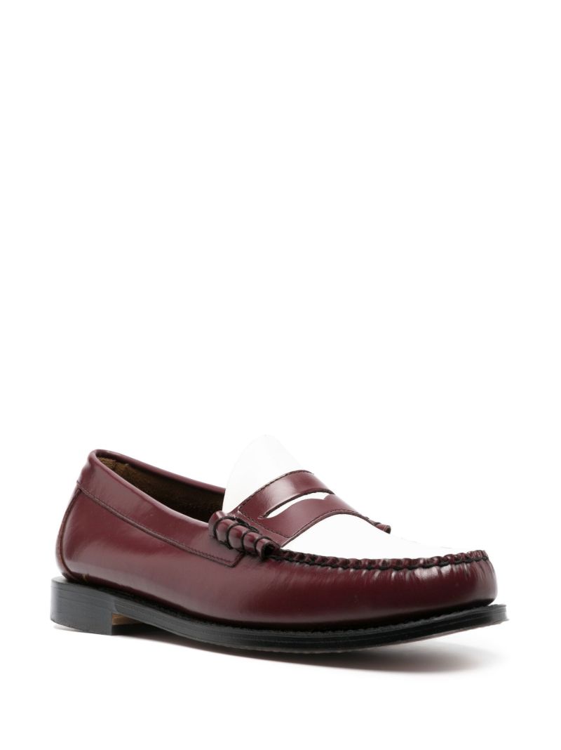 Red Heritage Larson Weejun Leather Loafers