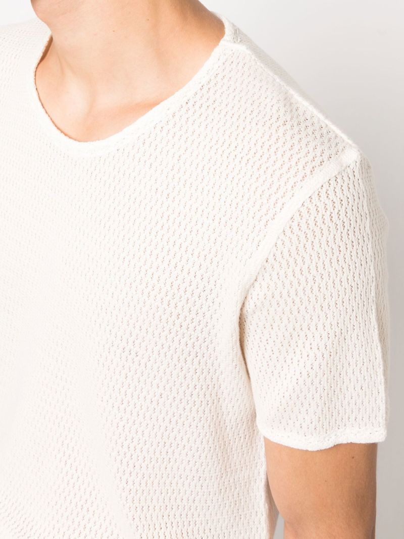 White Tanker Mesh T-shirt
