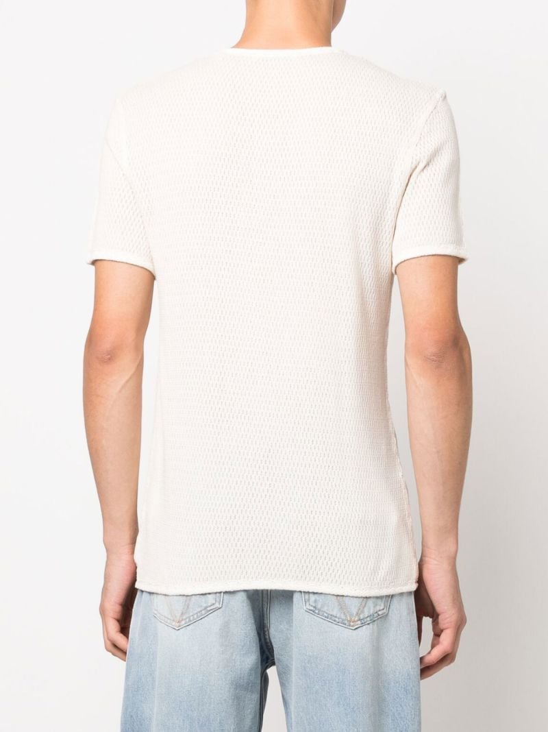 White Tanker Mesh T-shirt