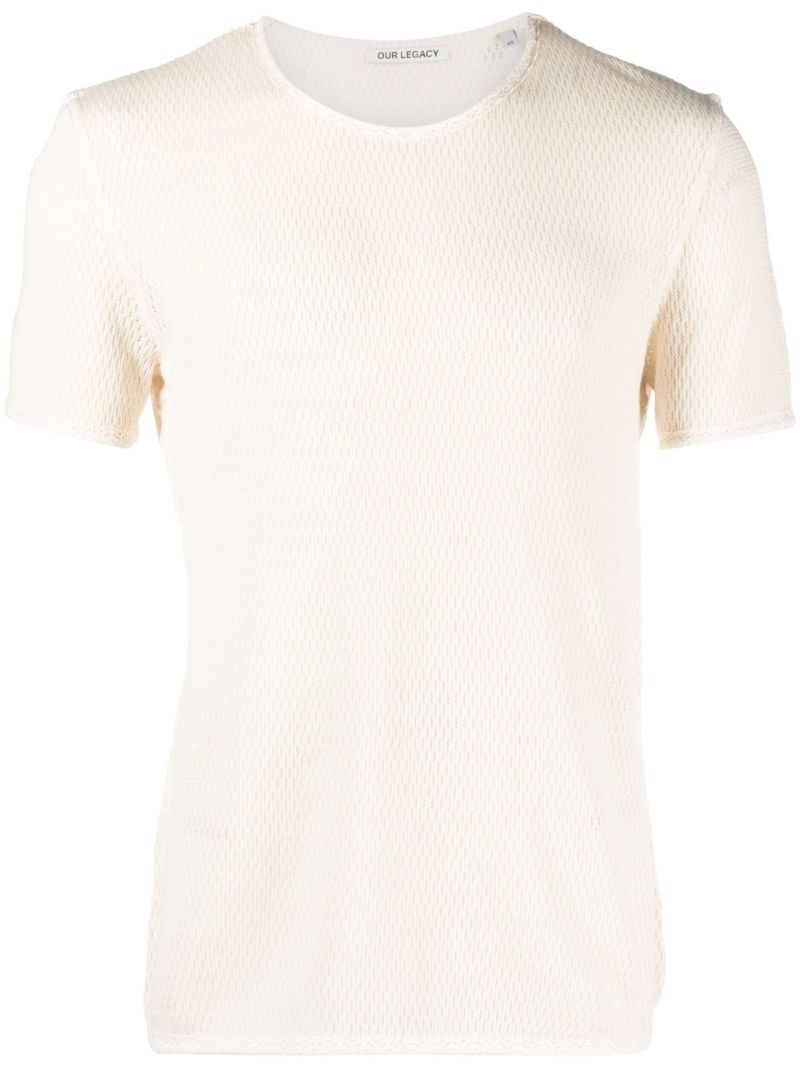 White Tanker Mesh T-shirt