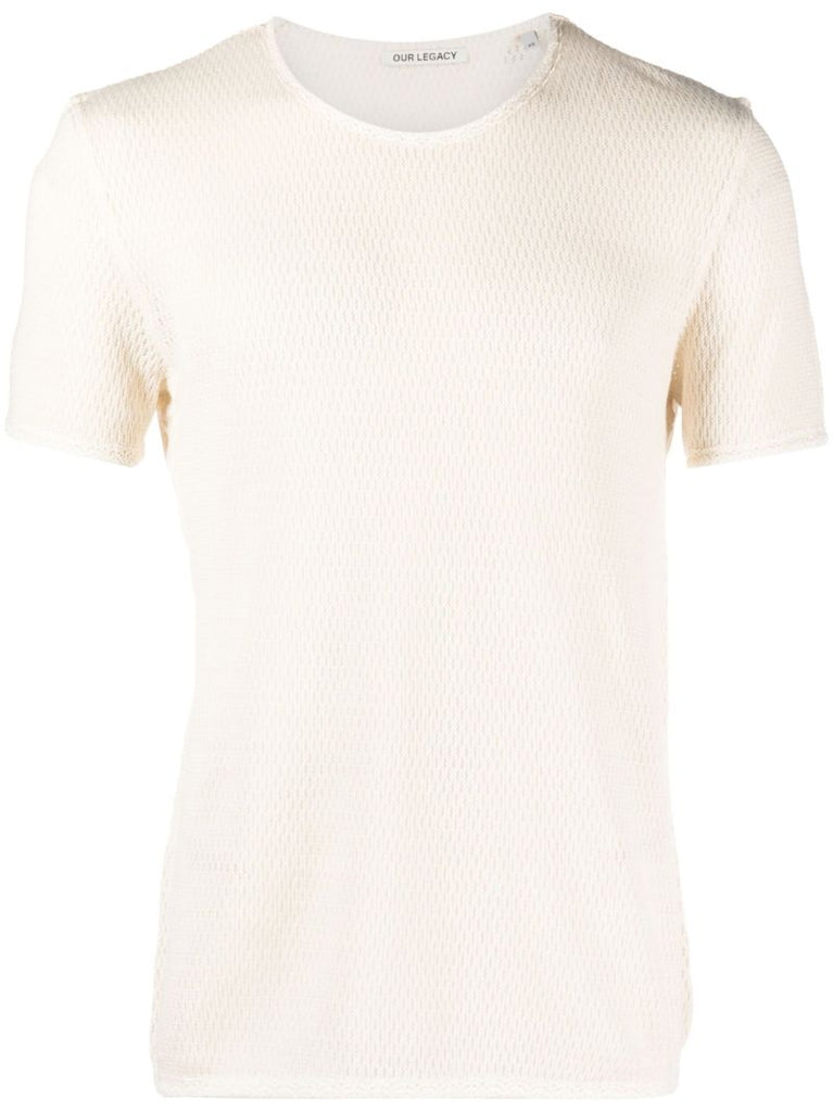White Tanker Mesh T-shirt