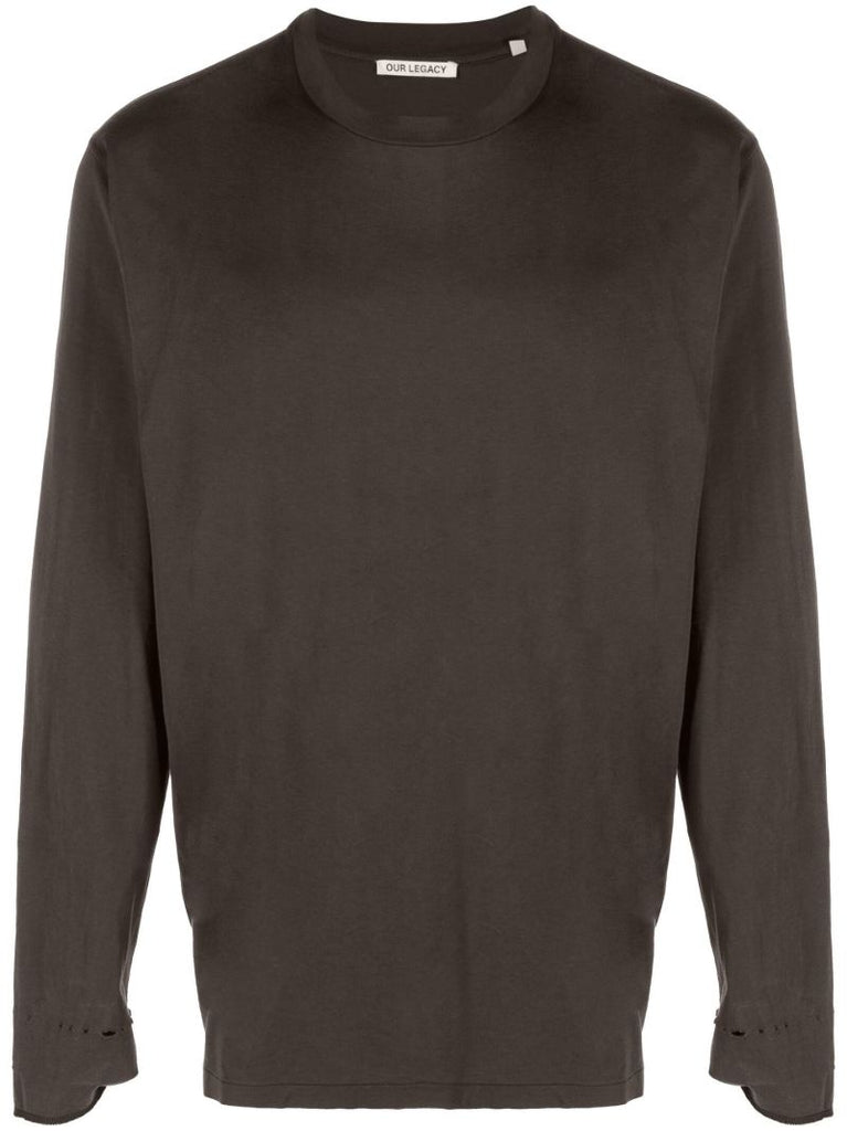 Brown Vicar Cotton Sweatshirt