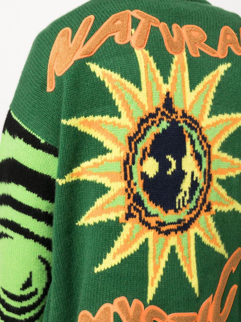 Green Natural Mystic Zip Jacket