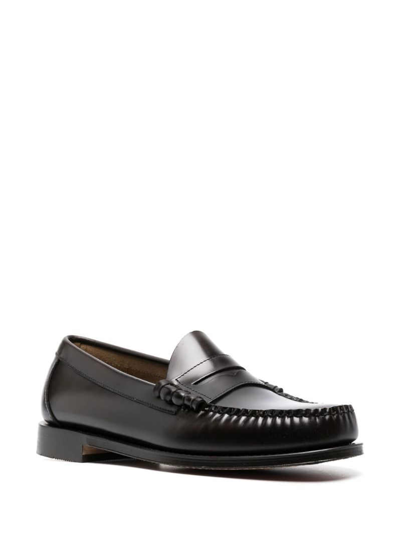 Brown Weejuns Larson Leather Loafers