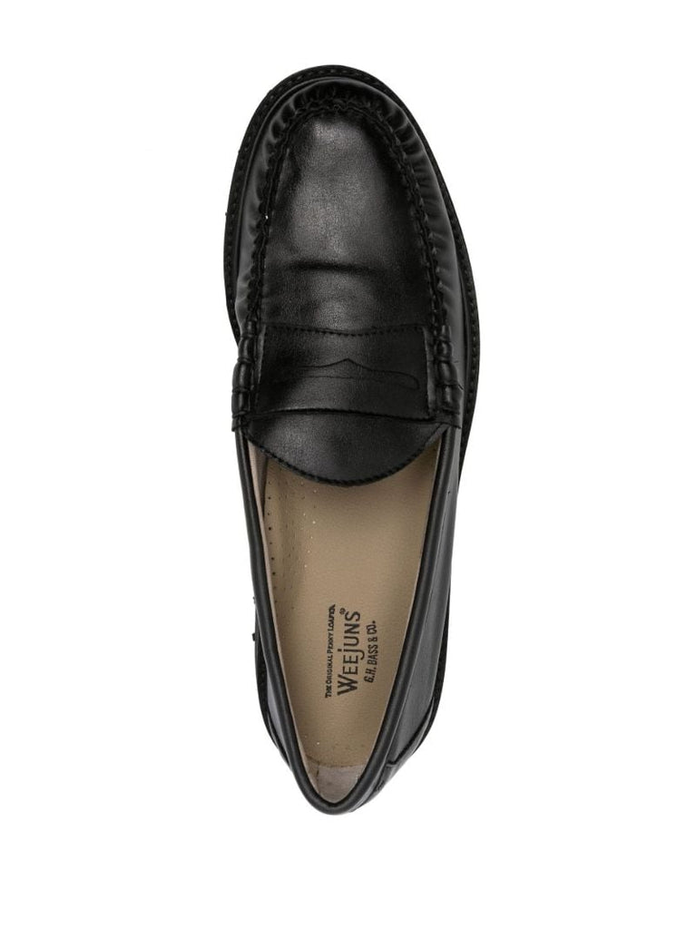 Black Weejuns '90's Leather Loafers