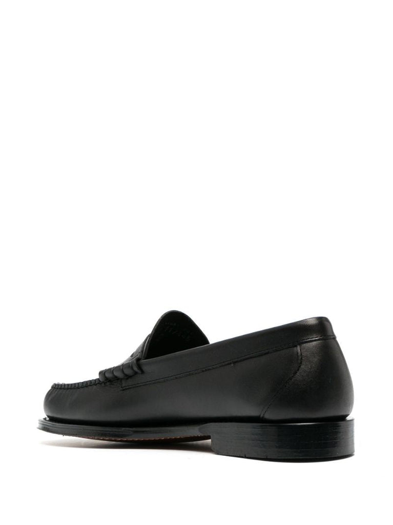 Black Weejuns Larson Leather Penny Loafers