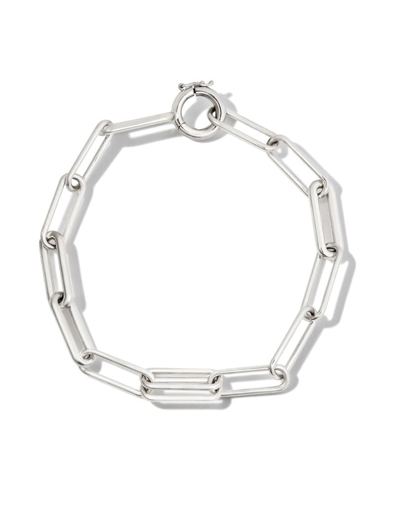 Sterling Silver Elliptical Bracelet