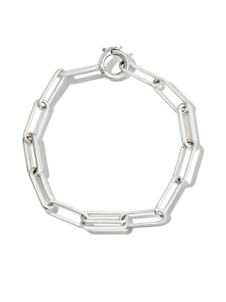 Sterling Silver Elliptical Bracelet