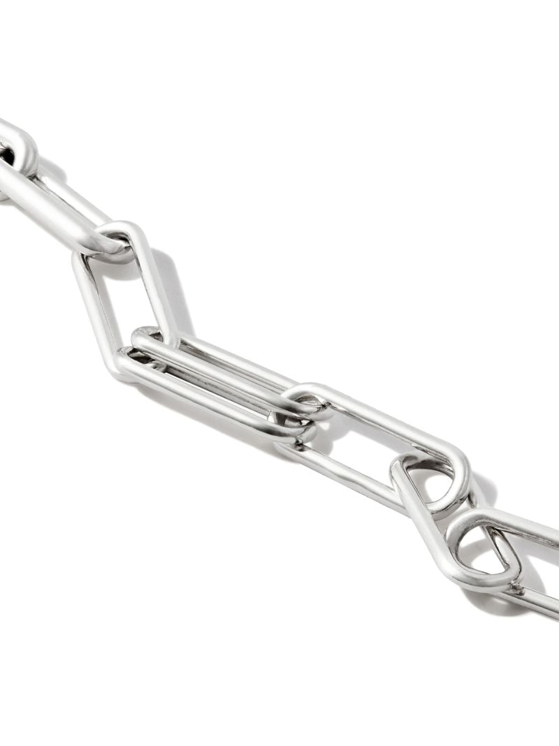 Sterling Silver Elliptical Bracelet