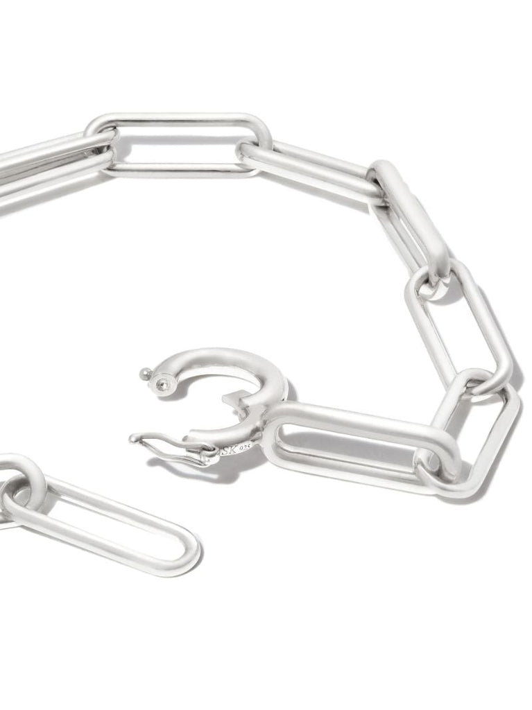 Sterling Silver Elliptical Bracelet