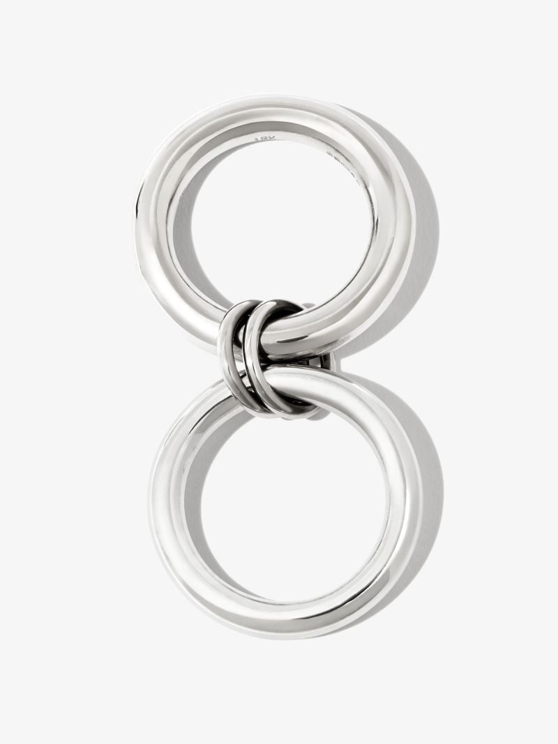 18k Blackened Gold Virgo Ring