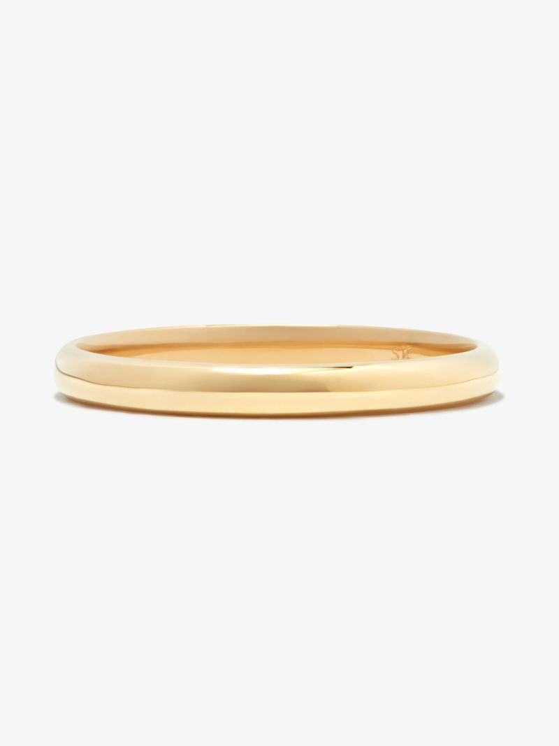 18k Yellow Gold Half Round Ring