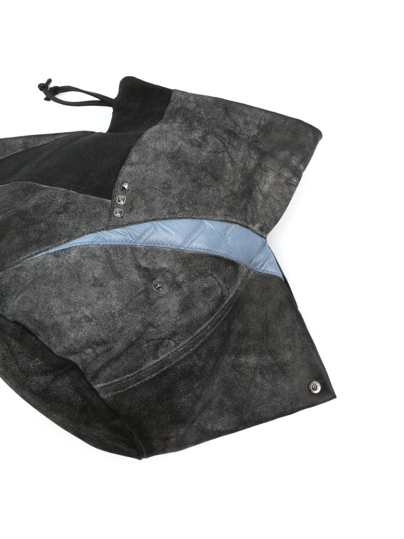 Black Asymmetric Shoulder Bag