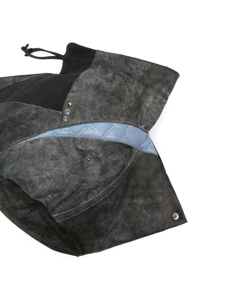 Black Asymmetric Shoulder Bag